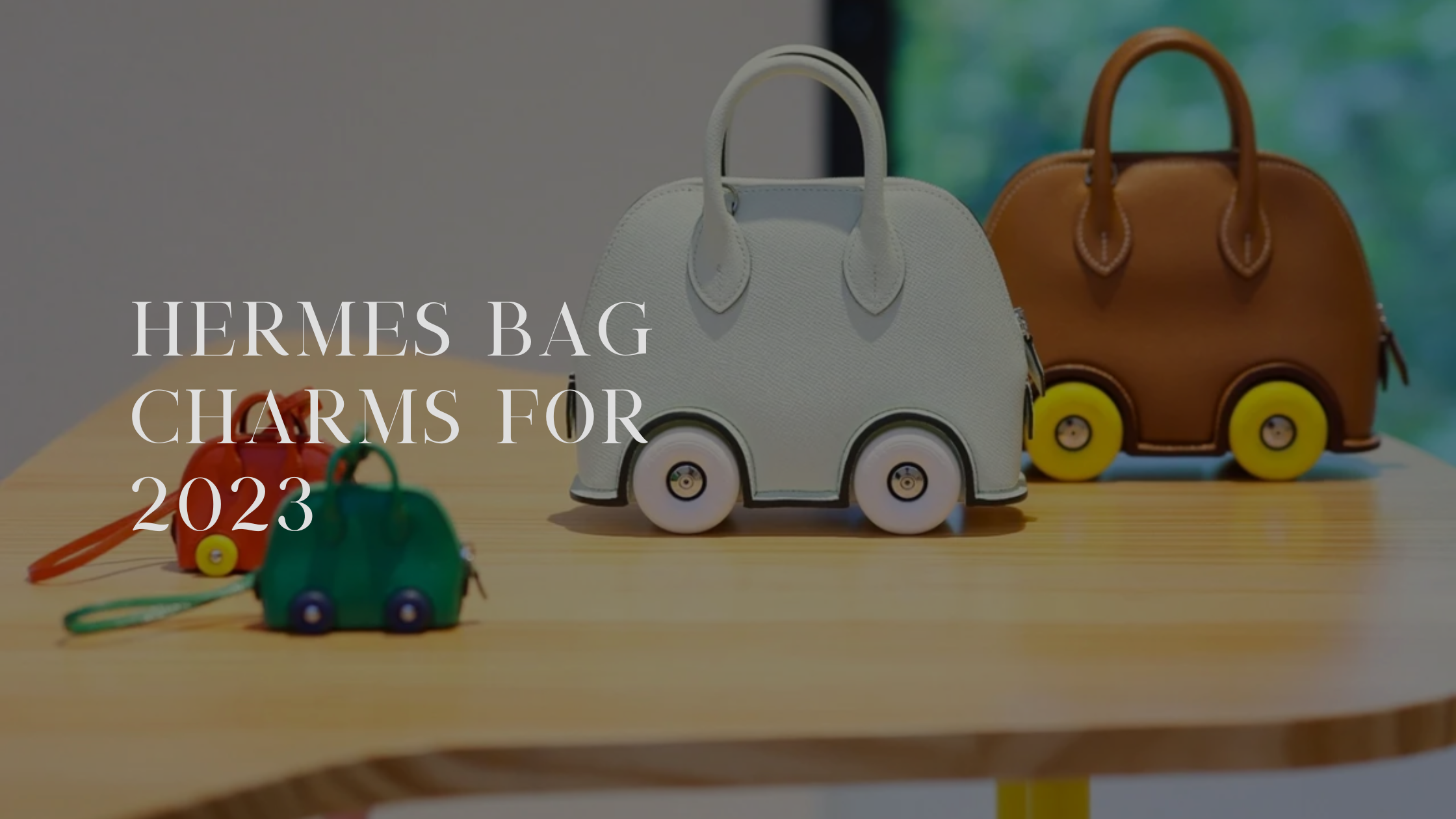 hermes bag charms
