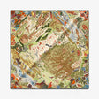 Hermès Rewilding Nature Scarf 90, Vert, Corail & Bleu Glacier