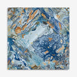 Hermès Rewilding Nature Scarf 90 in Bleu Ciel, Beige & Blanc