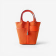 Hermès Cargo Picotin 18 Bag, Orange, Palladium Hardware