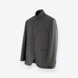 Hermès Men's Stadium Jacket, Satin Detail, 52, Brun