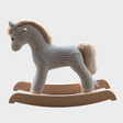 Hermès Hermy Cheval Pixel Rocking Horse, Cheval Pixel Étoupe
