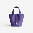 Hermès Picotin 18 Bag, Purple, Palladium Hardware