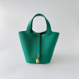 Hermès Picotin 18 Bag, Vert Jade, Gold Hardware