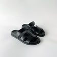 Hermès Women’s Chypre Sandal, 37.5, Noir