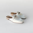 Hermès Women's Oz Mule, 39, Blanc, Palladium Hardware