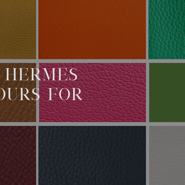 HERMES COLOURS 2022! BLUES & GREENS - WONDERFUL COLOURS FROM THE ORANGE  STALLION! 