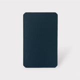 Hermes City 3CC Colorblock Card Holder In Noir And Vert-De-Gris, Black And Grey