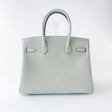 Hermes Birkin 30 Bag Gris Neve Palladium Hardware 2023