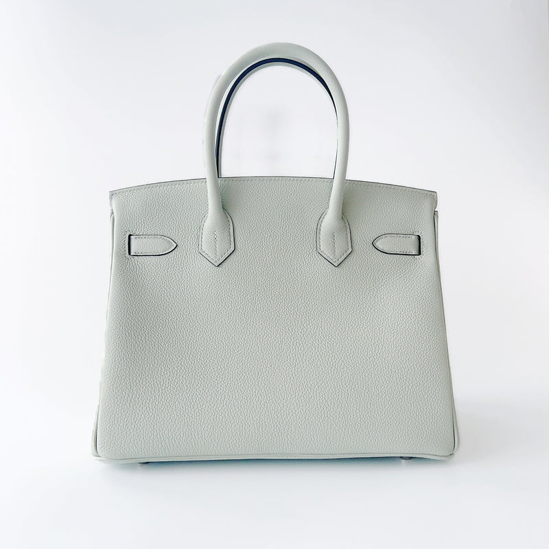 Hermes Birkin 30 Bag Gris Neve Palladium Hardware 2023