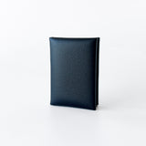 Hermes Calvi Duo Card Holder In Noir, Black Epsom Leather