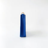 Hermes Mini Evelyne 16 Clemence In Blue, Bleu France With Gold Hardware
