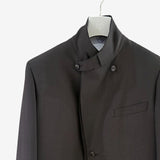 Hermes Men's Stadium Jacket with Satin Detail, Brun, 52
