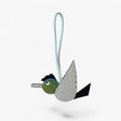 Hermès  Birdy charm, Béton, Noir & Vert Fizz, Palladium Hardware
