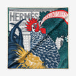 Hermès Cocoricooooo! Scarf 100, Limited Edition, Multicolour