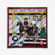 Hermès The New Hermès Record Scarf 70, Limited Edition, Gris, Bordeaux & Vie