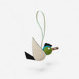 Hermès  Birdy charm, Béton, Noir & Vert Fizz, Palladium Hardware