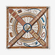 Hermès Colliers et Laisses pour Chiens Scarf 90, Blanc, Cuir & Marine