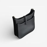 Hermès Evelyne 23 Bag, Black, Palladium Hardware