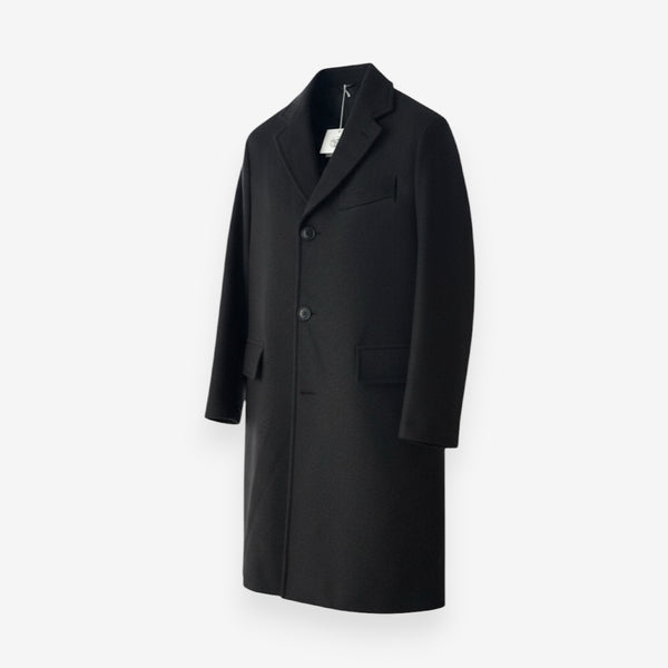 Hermes Medium T-shirt Mini Patch Cuir In Marine Blue