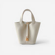 Hermès Picotin 18 Bag, Beton, Gold Hardware