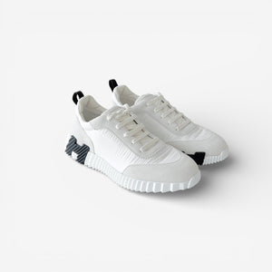 Hermès Men's Bouncing Sneaker, 43, Blanc