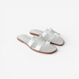 Hermès Women's Oran Sandal, 40, Blanc