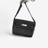 Hermès Kelly Messenger, Bleu Ocean, Palladium Hardware, K Stamp