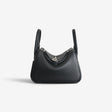Hermès Mini Lindy Bag, Noir, Palladium Hardware