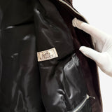 Hermes Men's Rib-trim Jacket in Brown, 50