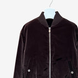 Hermes Men's Rib-trim Jacket in Brown, 50