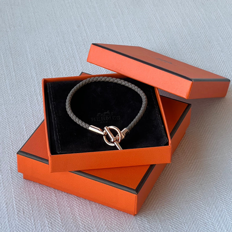 Hermès Glenan Bracelet | Brown - Found Fashion