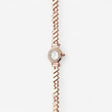 Hermès Faubourg Polka Watch In Rose Gold And Diamonds, Mini Model, 15mm