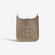 Hermès Mini Evelyn 16 Bag, Etoupe, Palladium Hardware