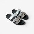 Hermès Men’s Chypre Sandal, 43, Himalaya Crocodile
