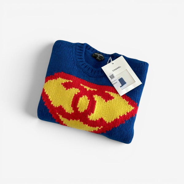Chanel Cashmere Sweater "SuperMan", 26 collection