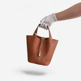 Hermès Picotin 18 Bag, Fauve, Palladium Hardware