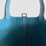 Hermès Picotin 18 Bag, Bleu Jean, Palladium Hardware
