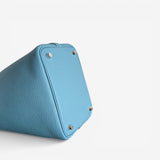 Hermès Picotin 18 Bag, Bleu Jean, Palladium Hardware
