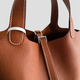 Hermès Picotin 18 Bag, Fauve, Palladium Hardware