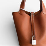 Hermès Picotin 18 Bag, Fauve, Palladium Hardware