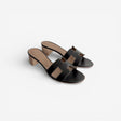 Hermès Women’s Oasis Sandals, 40, Noir