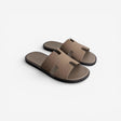 Hermès Men’s Izmir Sandals, 40, Etoupe