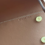 Hermes Tablier Sellier Bag, Gold with Gold Hardware