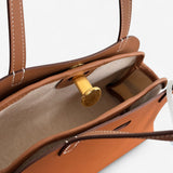 Hermes Tablier Sellier Bag, Gold with Gold Hardware