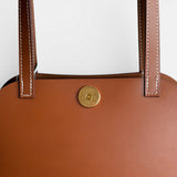 Hermes Tablier Sellier Bag, Gold with Gold Hardware