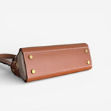 Hermes Tablier Sellier Bag, Gold with Gold Hardware