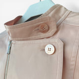 Hermès Drawstring Shirt , Rose Palomino, Size 36