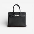 Hermès Birkin 30 Bag, Black, Palladium Hardware