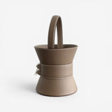 Hermes Mini Medor Bag, Etoupe, Palladium Hardware